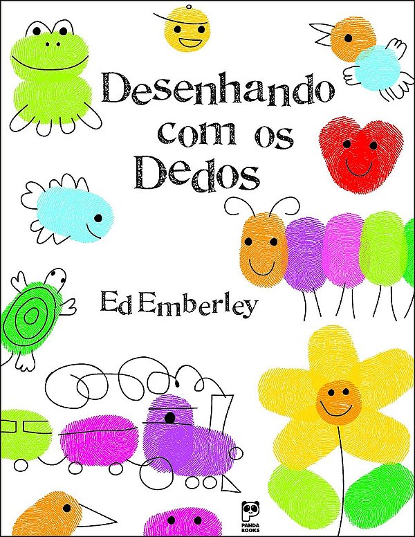 Livro Desenhando com os dedos