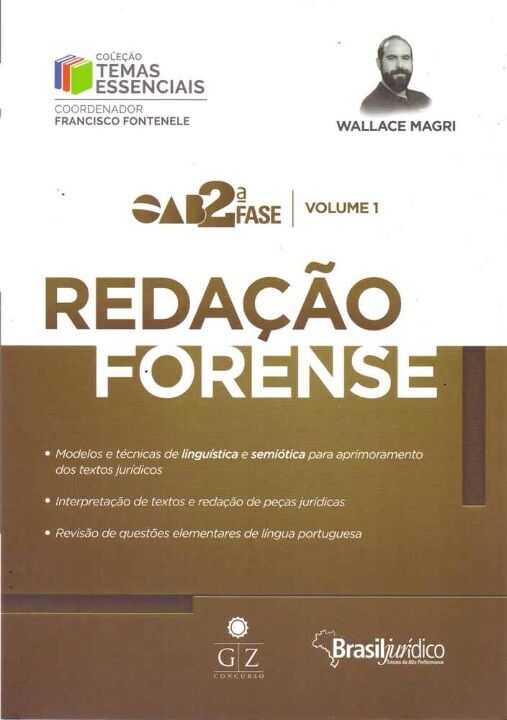 Livro Redação Forense - Oab 2º Fase - Vol.1