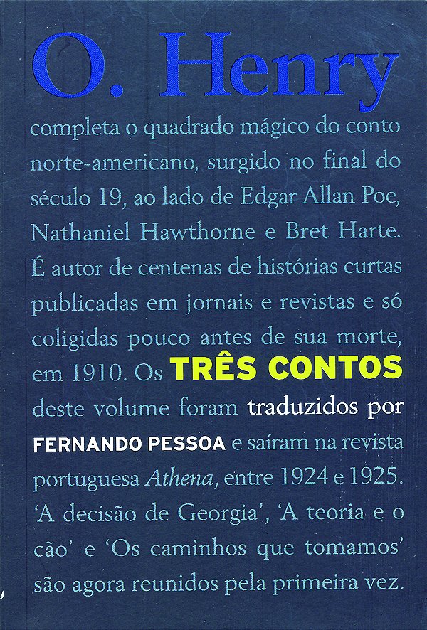 Livro Três Contos