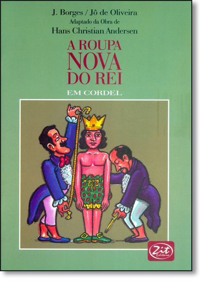 Livro A roupa nova do rei - cordel