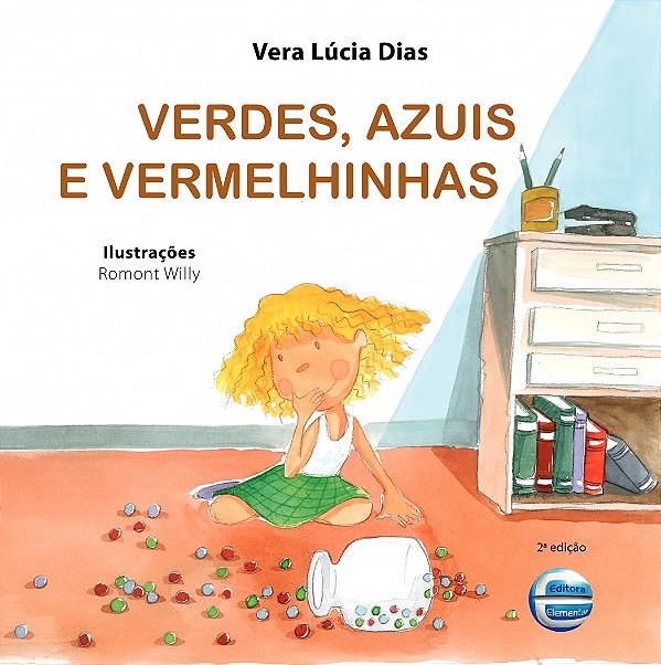 Livro Verdes, azuis e vermelhinhas