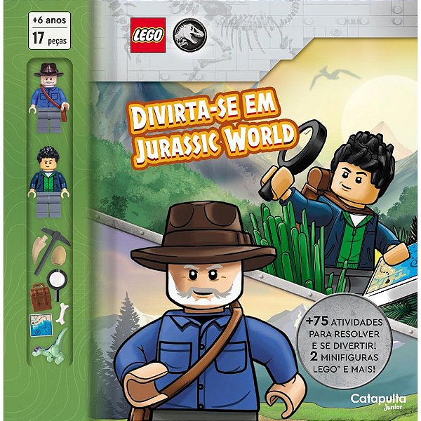 Livro Lego Jurrasic World - Divirta-Se Em Jurassic World
