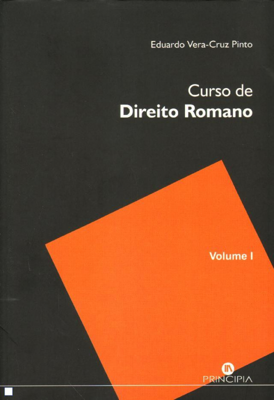 Livro Curso De Direito Romano - Volume 1