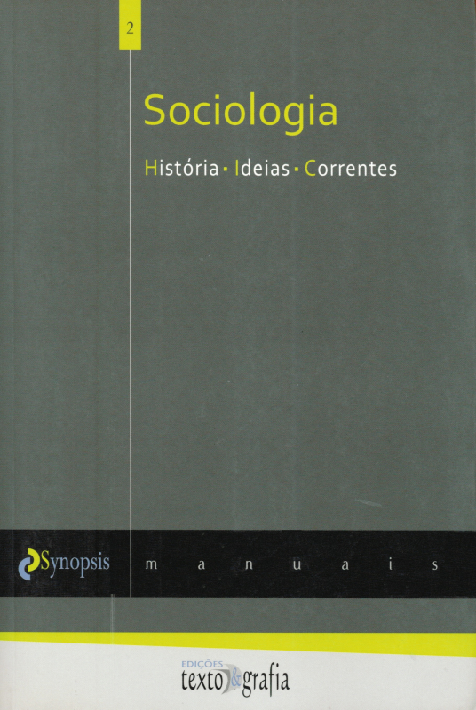 Livro Sociologia - História Ideias Correntes