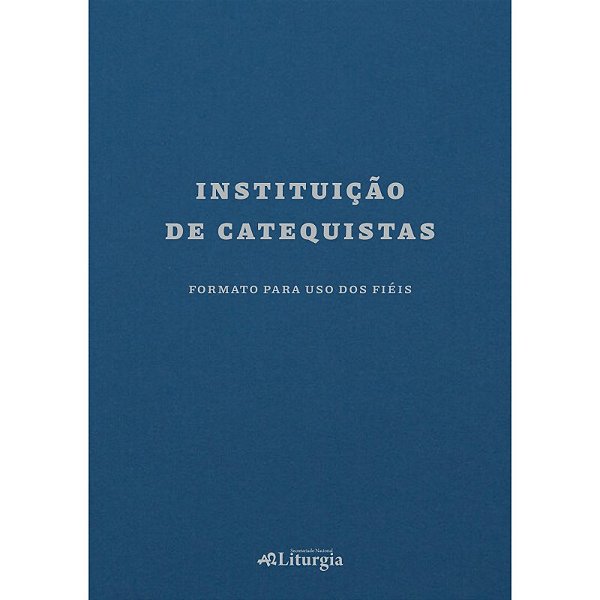 Livro Instituição De Catequistas - Formato Para Uso Dos F...