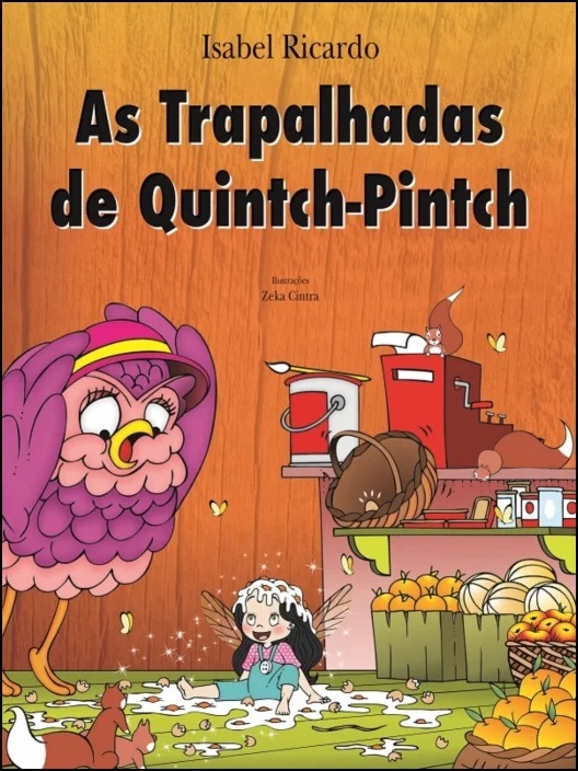 Livro As trapalhadas de Quinch Pintch