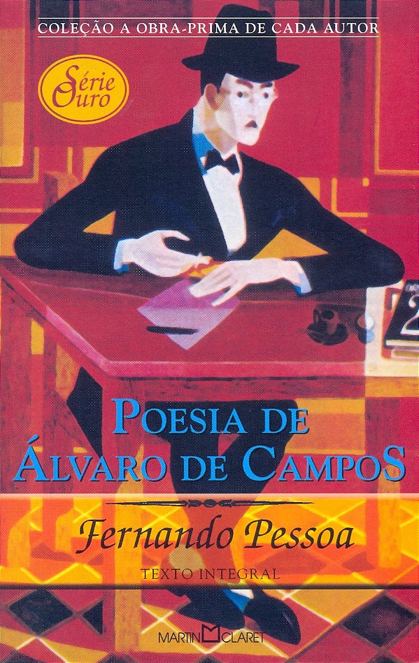 Livro Poesia De Alvaro De Campos