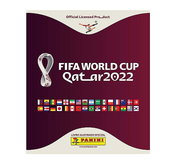 Kit 25 Figurinhas Do Álbum Copa Do Mundo 2022 (5 Envelope...