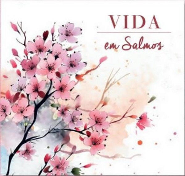 Vida Em Salmos | Mod. "Cerejeira" | Inspiração E Promessas | Caixinha De Versos