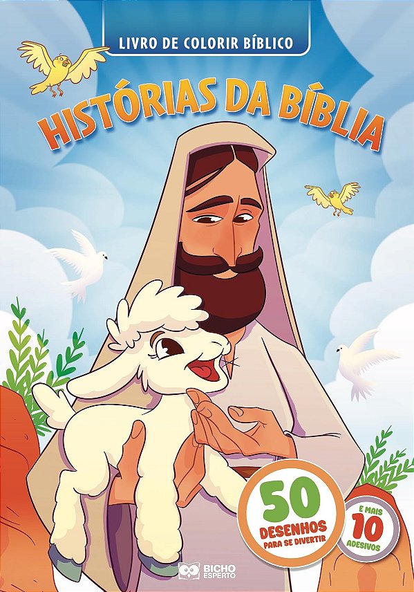 50 Paginas Para Colorir - Historias Da Biblia