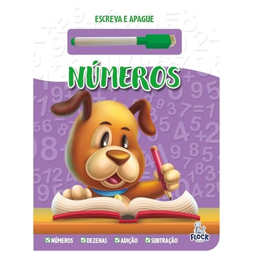 Escreva e apague: números