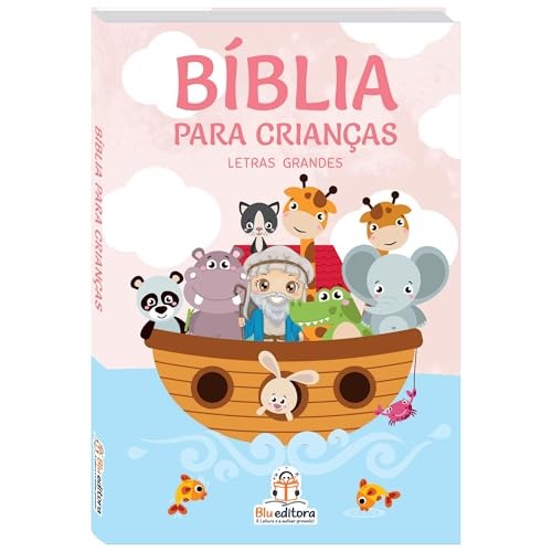 Bíblia para as crianças rosa