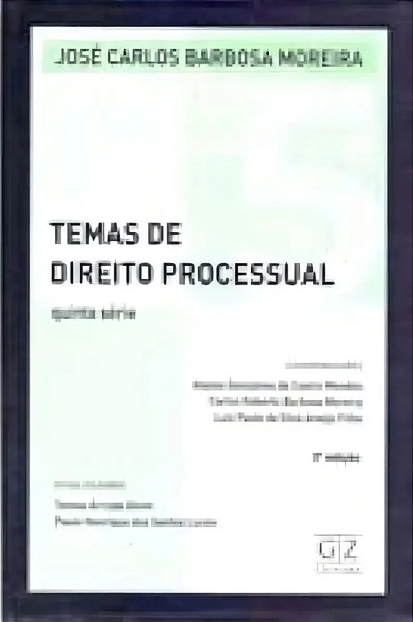Temas De Direito Processual Vol 5 - Capa Dura