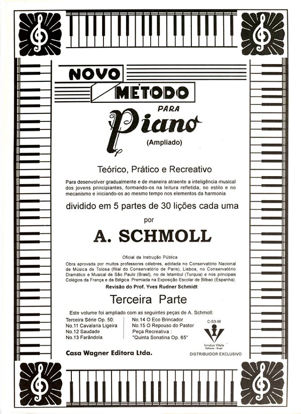Novo Método Para Piano - 3ª Parte