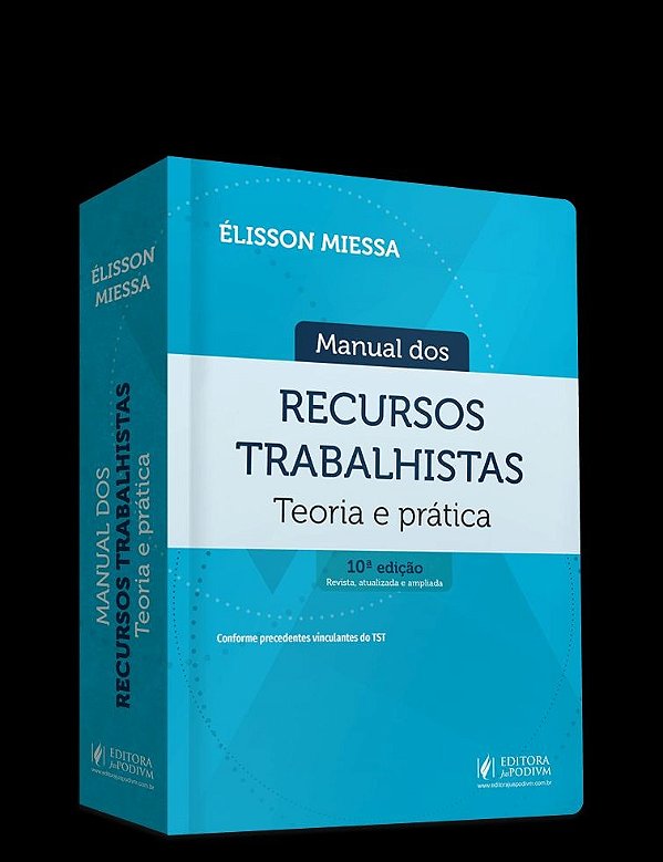 Manual Dos Recursos Trabalhistas - Teoria E Prática - 10Ed/26
