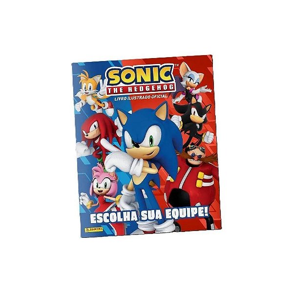 Sonic The Hedgehog Modern - Álbum Brochura - 2026