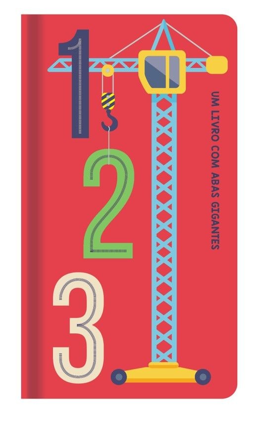 1 2 3: Um livro com abas gigantes