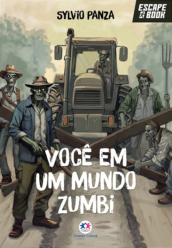 Escape Book: você em um mundo zumbi