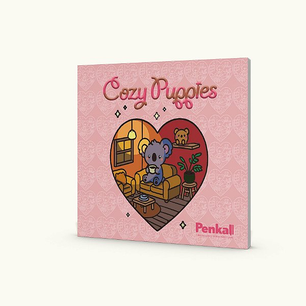 Cozy Puppies - Livro De Colorir