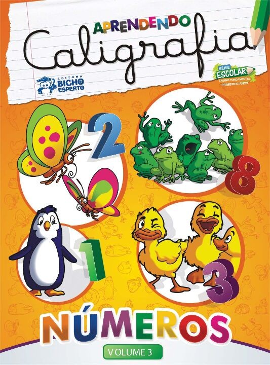 Aprendendo Caligrafia - Numeros