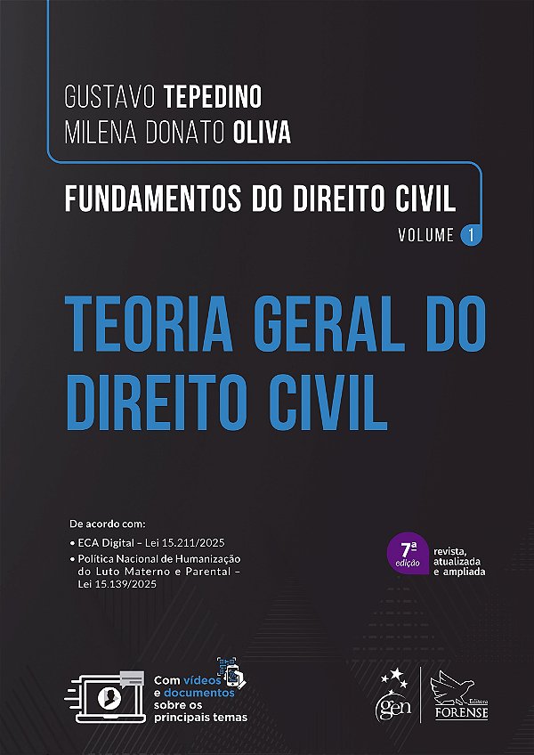 Fundamentos de Direito Civil - Teoria Geral do Direito Civil - Vol.1 - 7ª Edição 2026