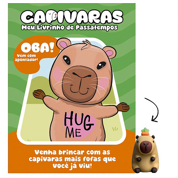 Capivaras meu livrinho de passatempos