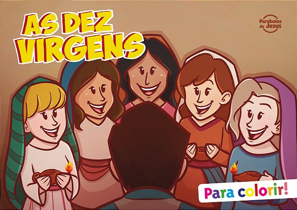 As dez virgens - Para colorir