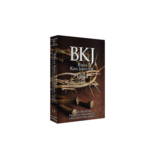 Bíblia Bkj Ultrafina C/ Ref. Profe. Coroa Unidade