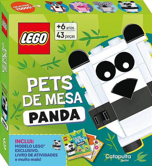 Lego books pets de mesa: Panda