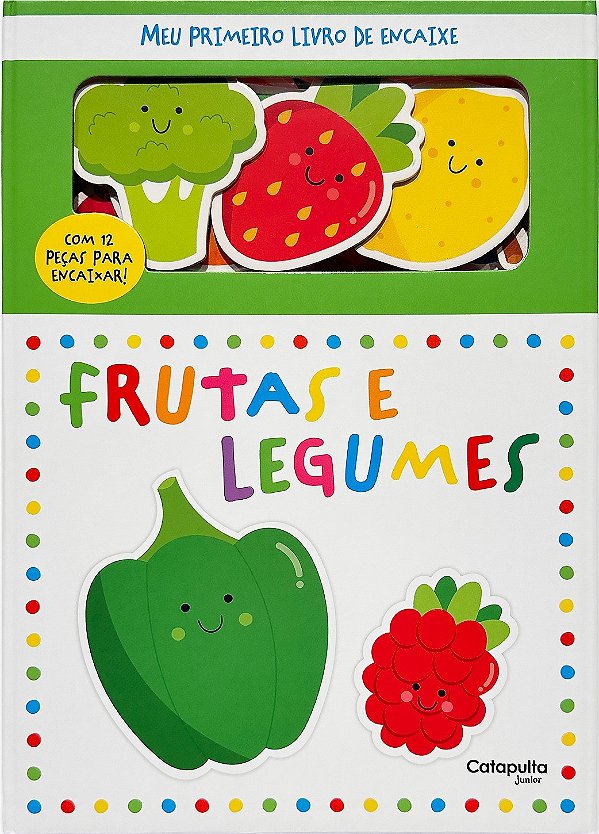 Meu Primeiro Livro De Encaixe: Frutas e legumes