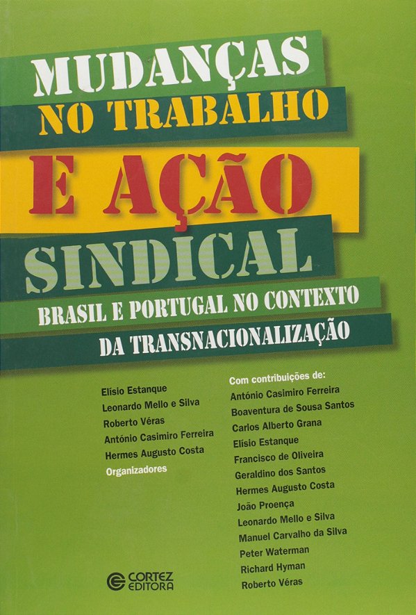 Mudancas No Trabalho E Acao Sindical - 1