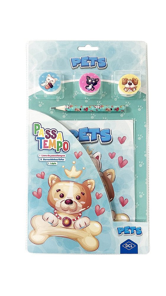 Livro passatempos - Pets