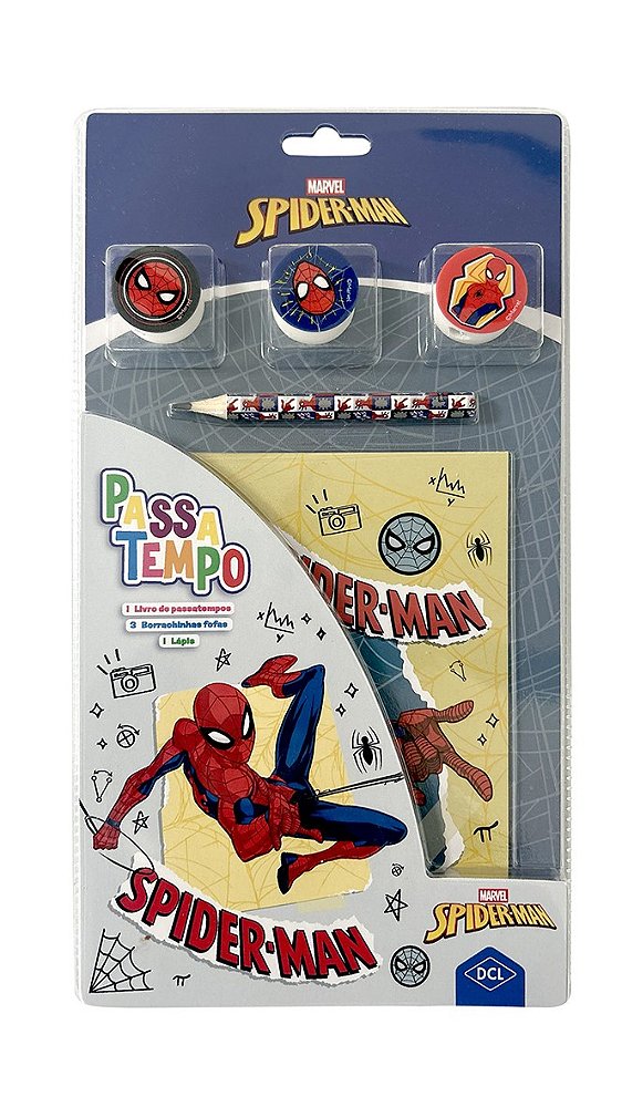 Marvel - Livro passatempos - Spiderman