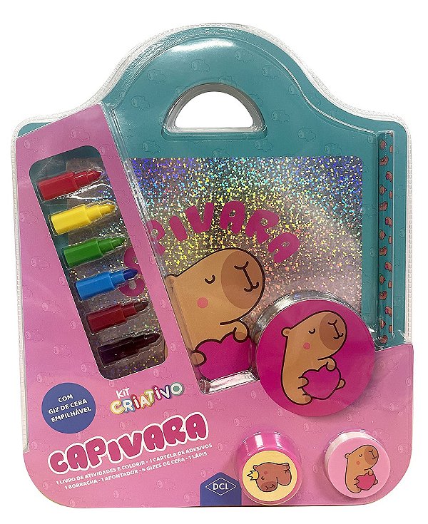 Livro criativo - Capivara
