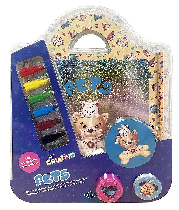 Livro criativo - Pets