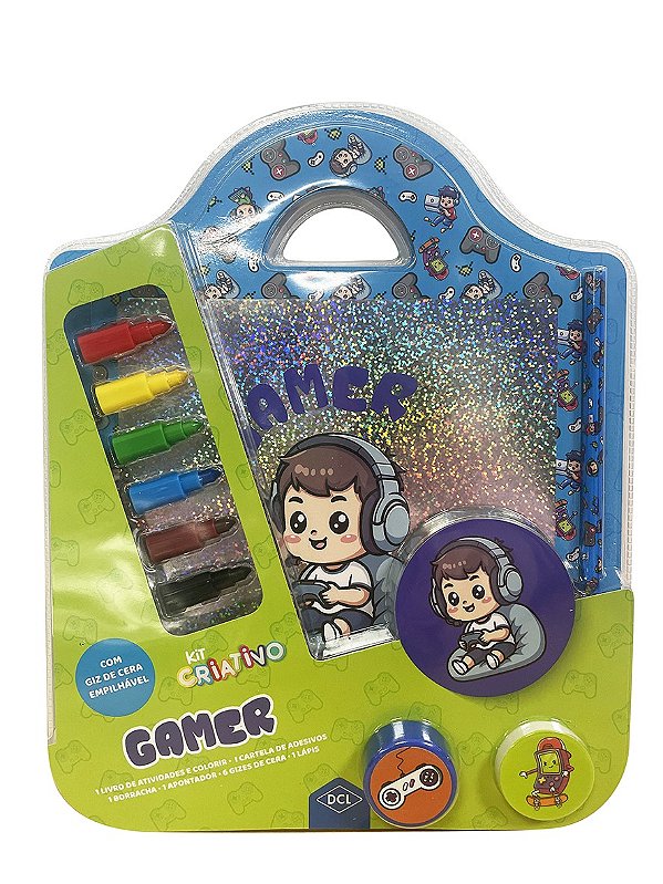 Livro criativo - Gamer