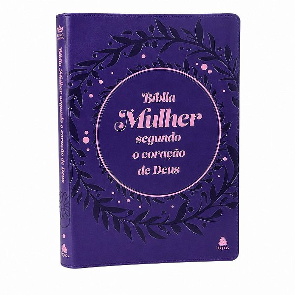 Bíblia Mulher Segundo o Coração de Deus - Lilás