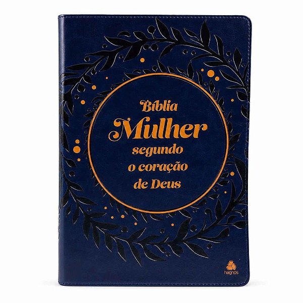 Bíblia Mulher Segundo o Coração de Deus - Azul
