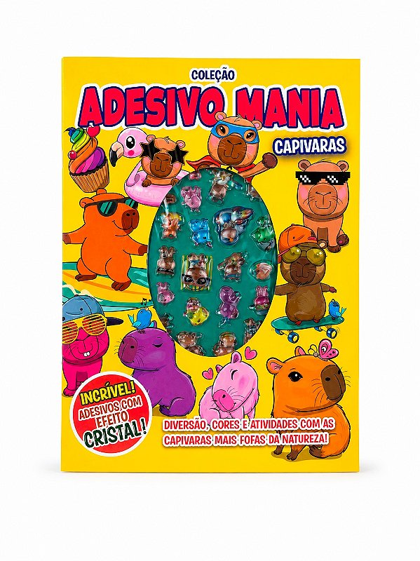 Coleção Adesivo Mania - Capivaras