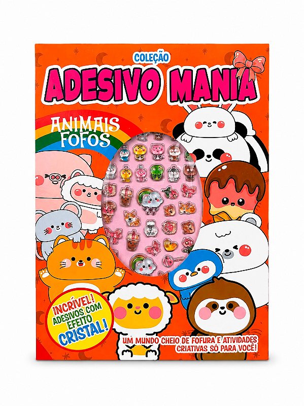 Coleção Adesivo Mania - Animais Fofos
