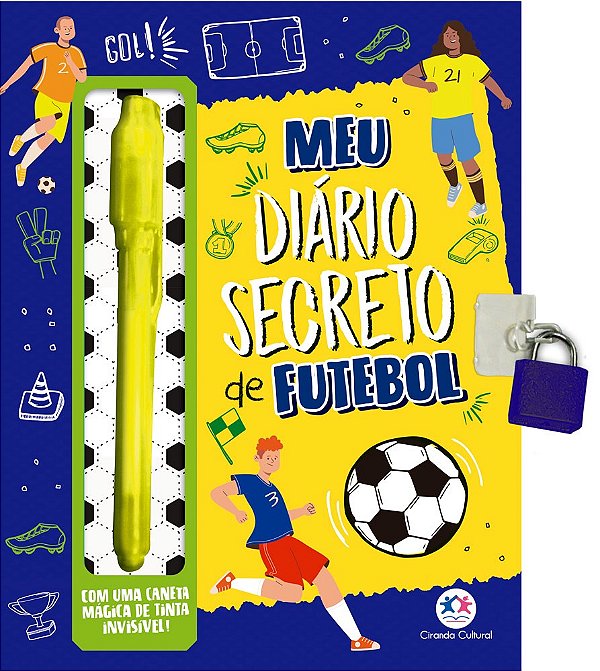 Meu livro-diário secreto de futebol