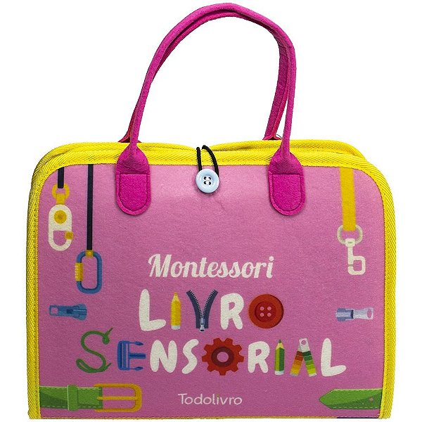 Montessori Livro Sensorial