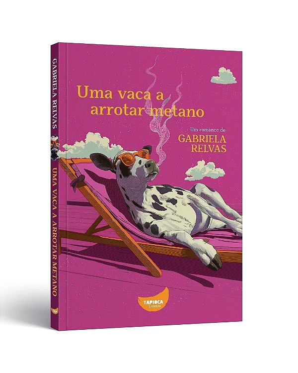Uma vaca a arrotar metano