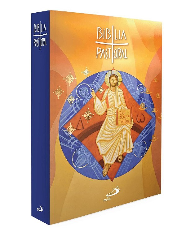 Bíblia Pastoral - Média Cristo - Pinturas Laterais