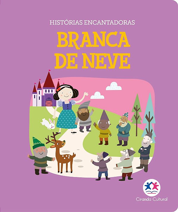 A Branca de Neve - Livro almofadado pequeno