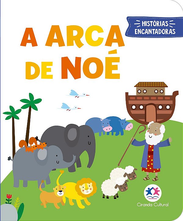 A arca de Noé - Livro almofadado pequeno