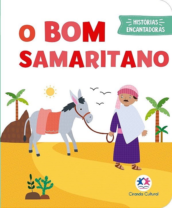 O bom samaritano - Livro almofadado pequeno