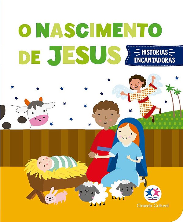 O nascimento de Jesus - Livro almofadado pequeno