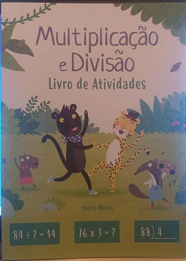 Livro de atividades - multiplicacao e divisao formato menor
