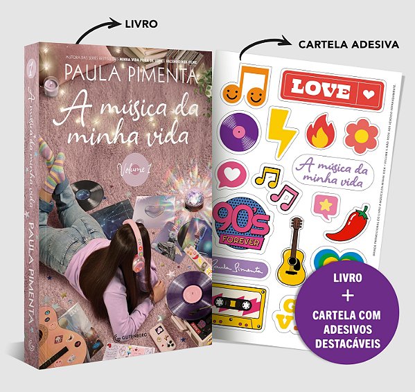 A música da minha vida - Volume 1 (Com brinde Cartela Adesiva)